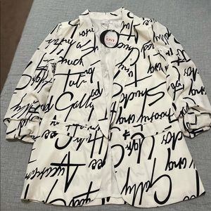 Oversized Open Blazer